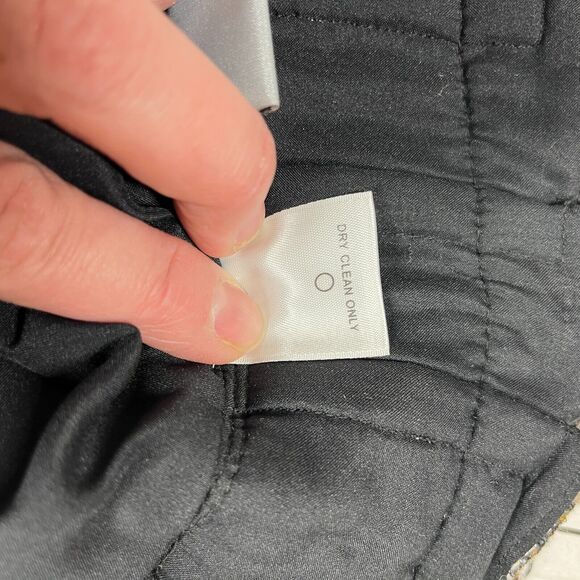 Classiques Entier Pencil Skirt 8 High Waist Tweed Black Brown Wool Silk Academia - Picture 8 of 10